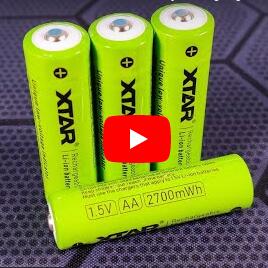 Depth Review Of Rechargeable XTAR 1.5V AA Batteries Green