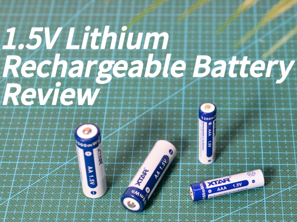 1.5V Lithium Rechargeable Battery Review
